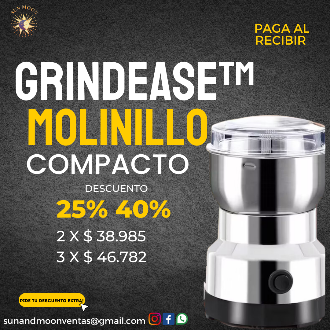 "GrindEase™ Molinillo Compacto"