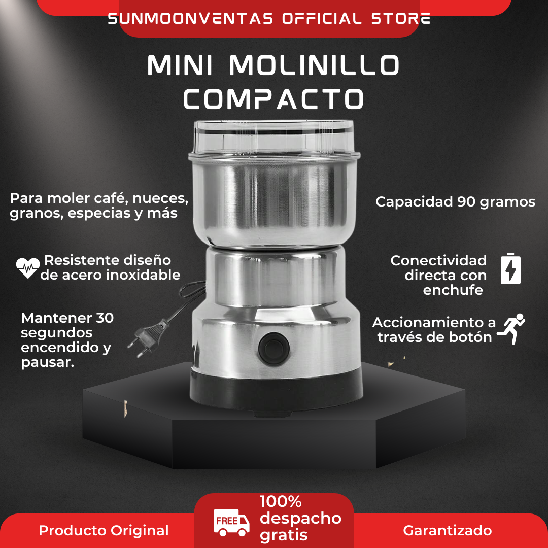 "GrindEase™ Molinillo Compacto"