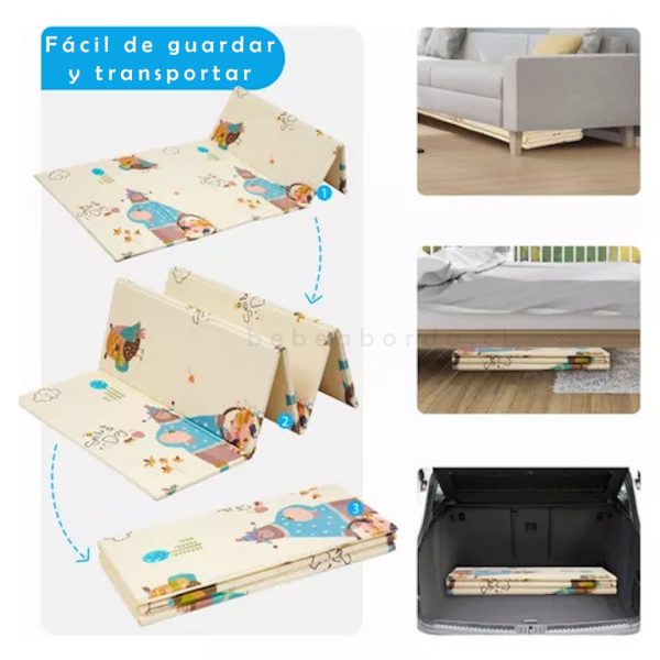 Tapete alfombra plegable para niños